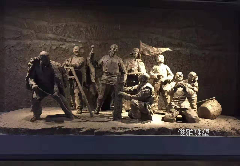 山东沂蒙抗战革命纪念馆景观雕塑