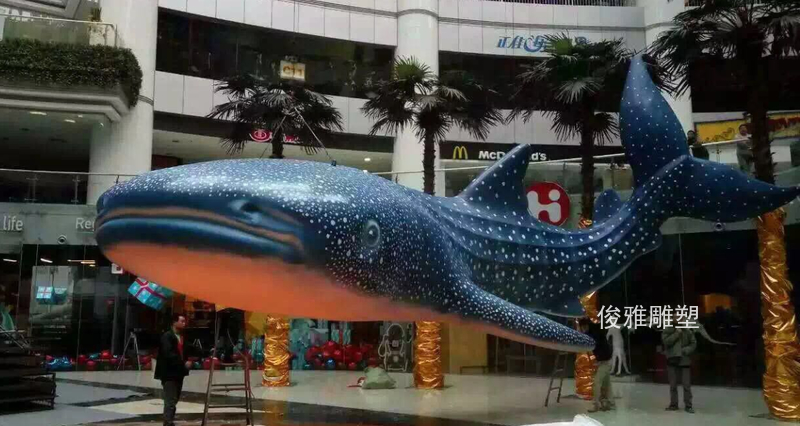 广州正佳海洋馆玻璃钢雕塑