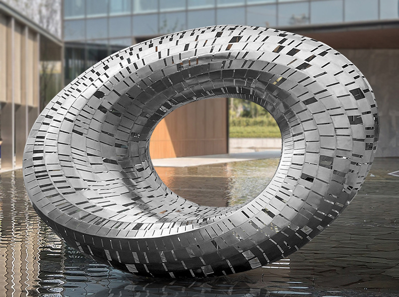 不锈钢水景雕塑